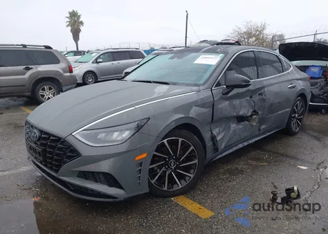 2020 Hyundai Sonata Sel Plus z USA, uszkodzony, nr VIN 5NPEJ4J22LH010966